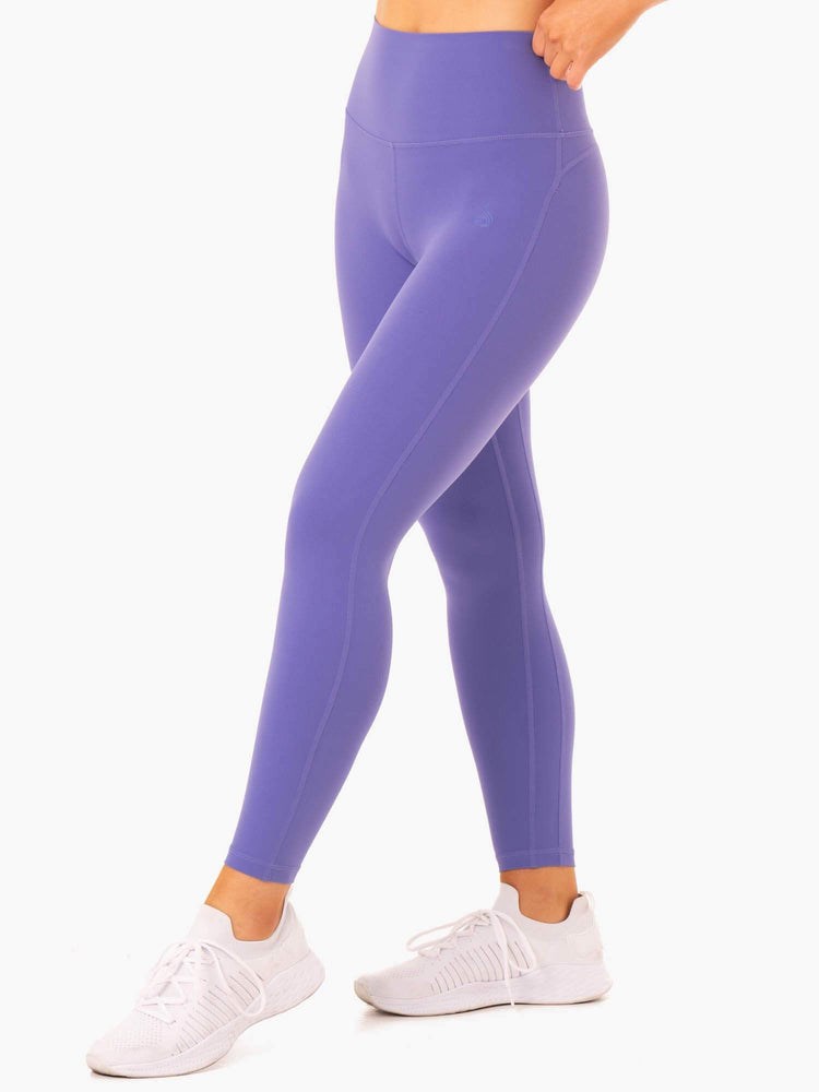 Ryderwear NKD Align Leggings Lila | PJF-159263