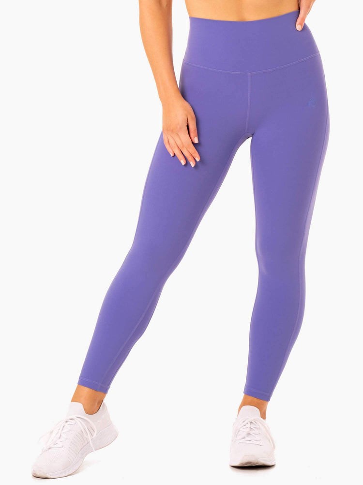 Ryderwear NKD Align Leggings Lila | PJF-159263