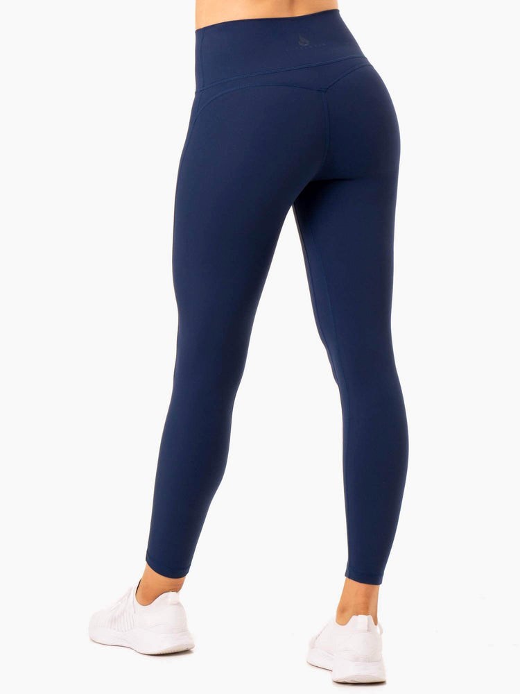 Ryderwear NKD Align Leggings Marinblå | JNO-420539