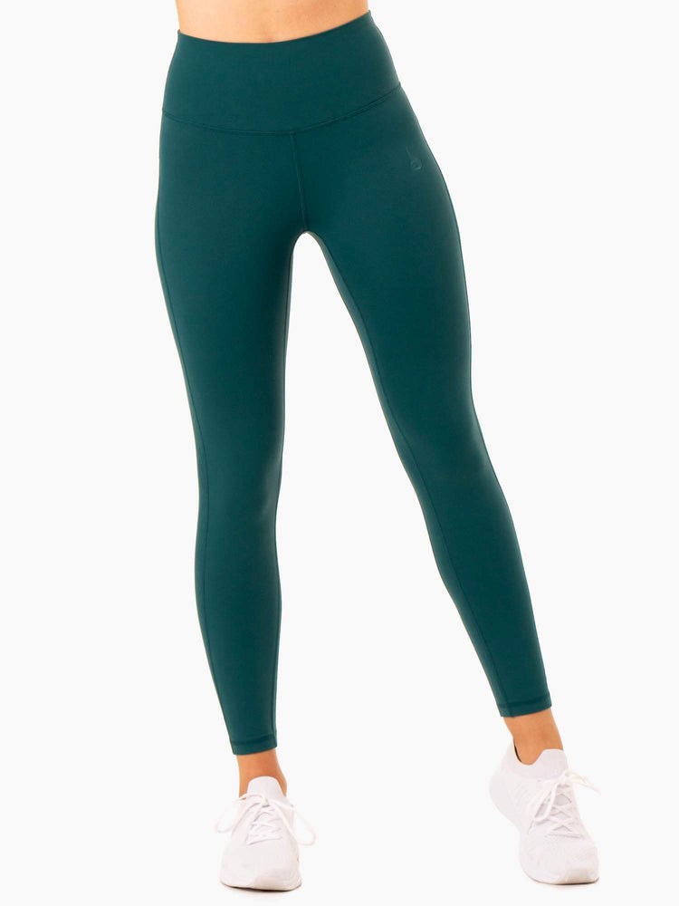 Ryderwear NKD Align Leggings Teal | CFN-842159