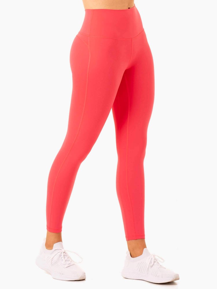 Ryderwear NKD Align Leggings Watermelon | TKX-016387