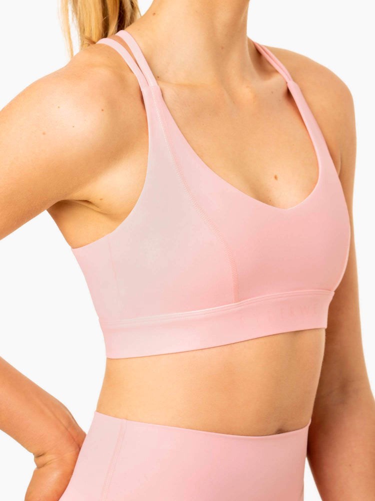 Ryderwear NKD Align Sports Bra Rosa | NMG-486072