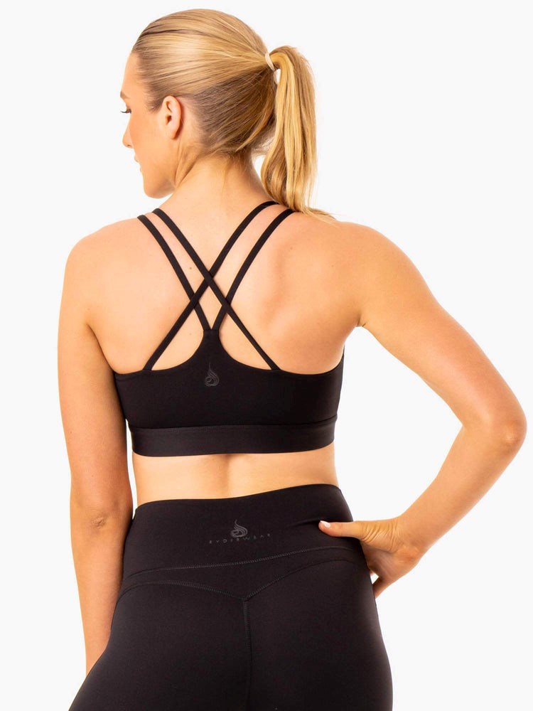 Ryderwear NKD Align Sports Bra Svarta | SCK-463108