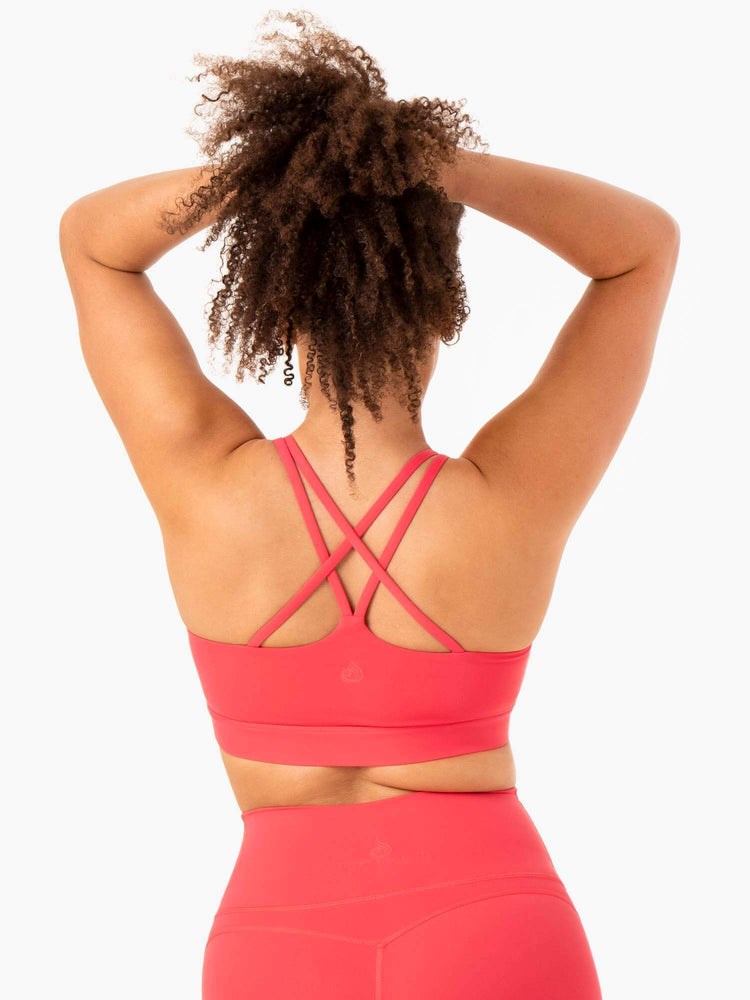 Ryderwear NKD Align Sports Bra Watermelon | LRJ-531698