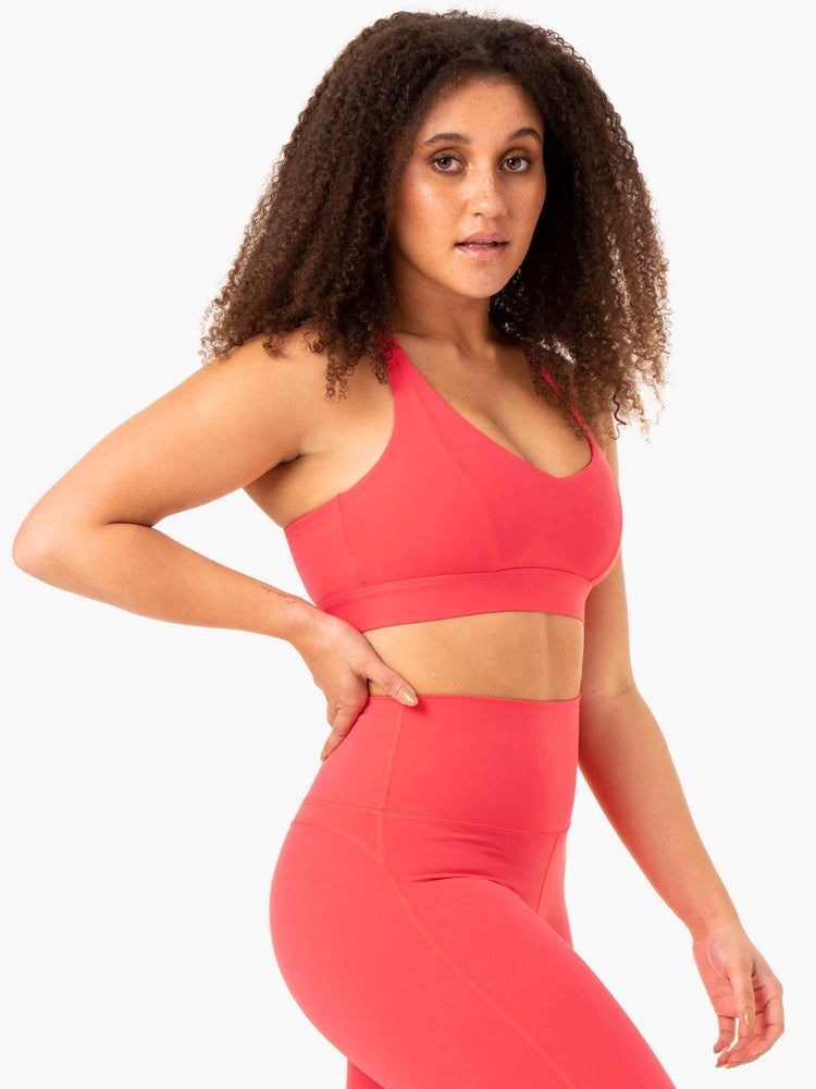 Ryderwear NKD Align Sports Bra Watermelon | LRJ-531698