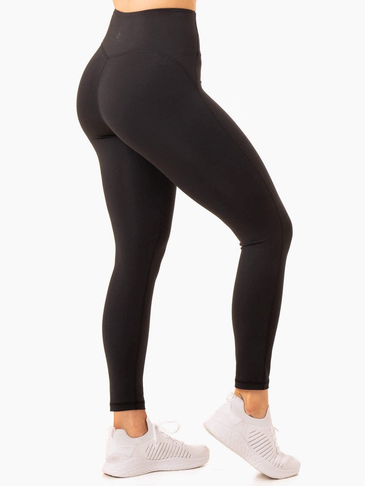 Ryderwear NKD Frame High Waisted Leggings Svarta | PSC-618239