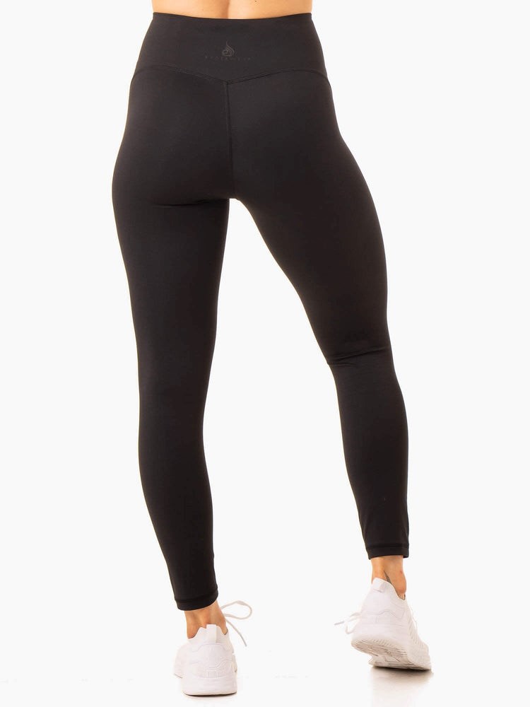 Ryderwear NKD Frame High Waisted Leggings Svarta | PSC-618239