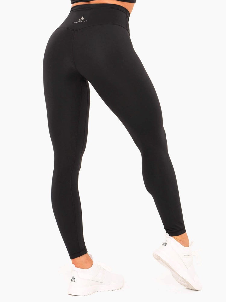 Ryderwear NKD High Waisted Leggings Svarta | DYQ-728596