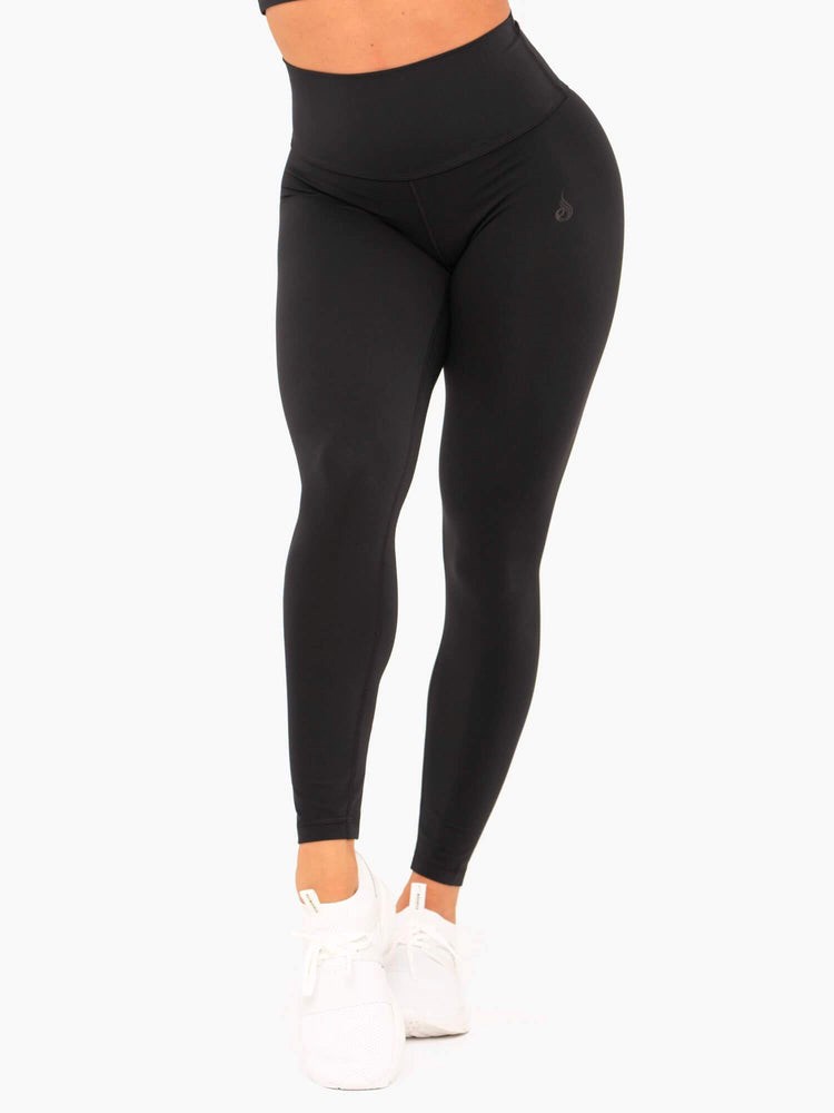 Ryderwear NKD High Waisted Leggings Svarta | DYQ-728596