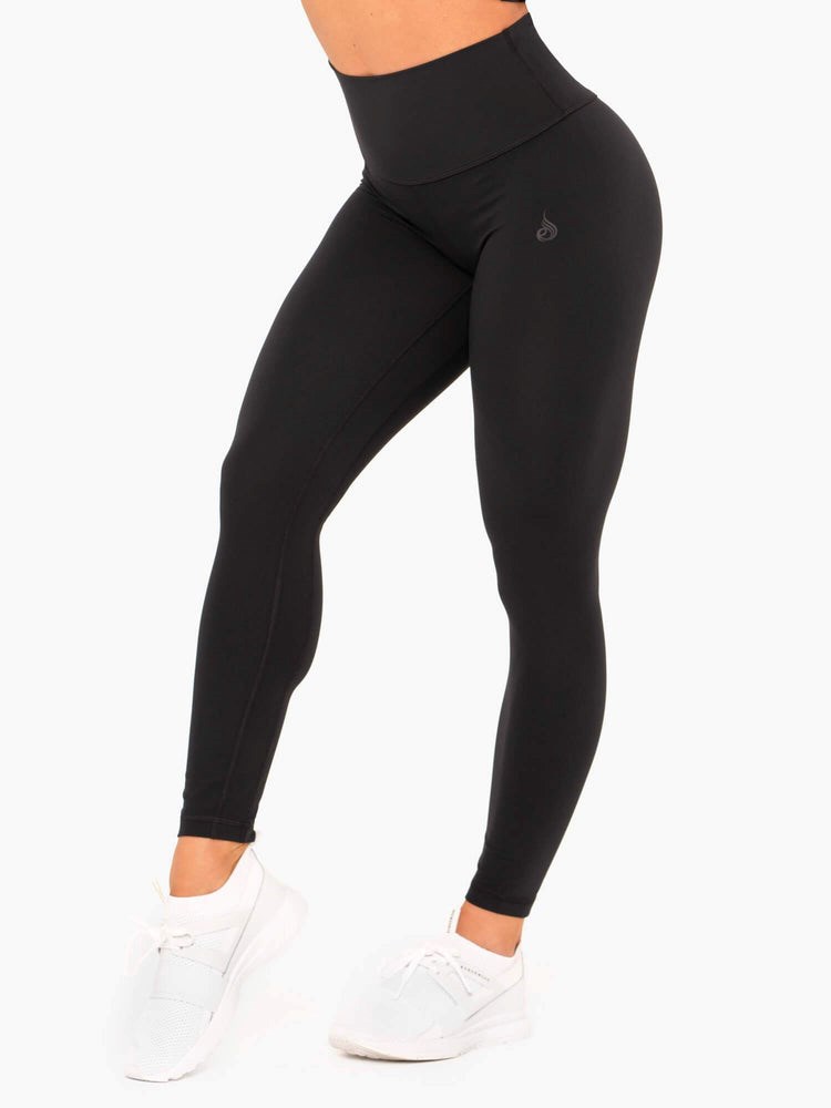 Ryderwear NKD High Waisted Leggings Svarta | DYQ-728596