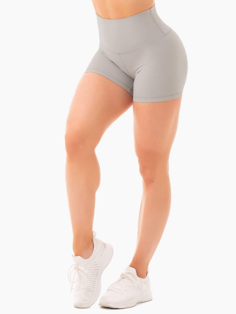 Ryderwear NKD High Waisted Shorts Grå | QEJ-598314