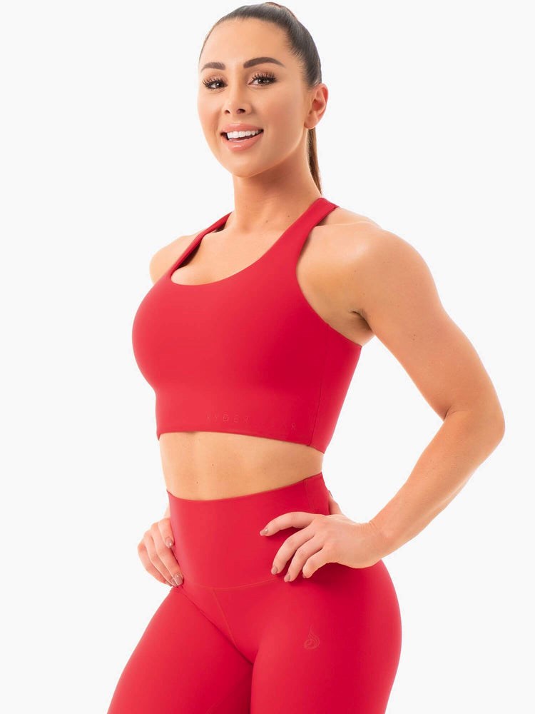 Ryderwear NKD Sports Bra Röda | MON-623470