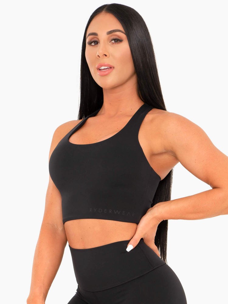 Ryderwear NKD Sports Bra Svarta | HPX-904173