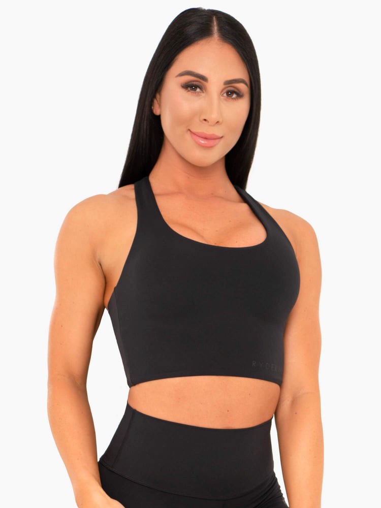 Ryderwear NKD Sports Bra Svarta | HPX-904173