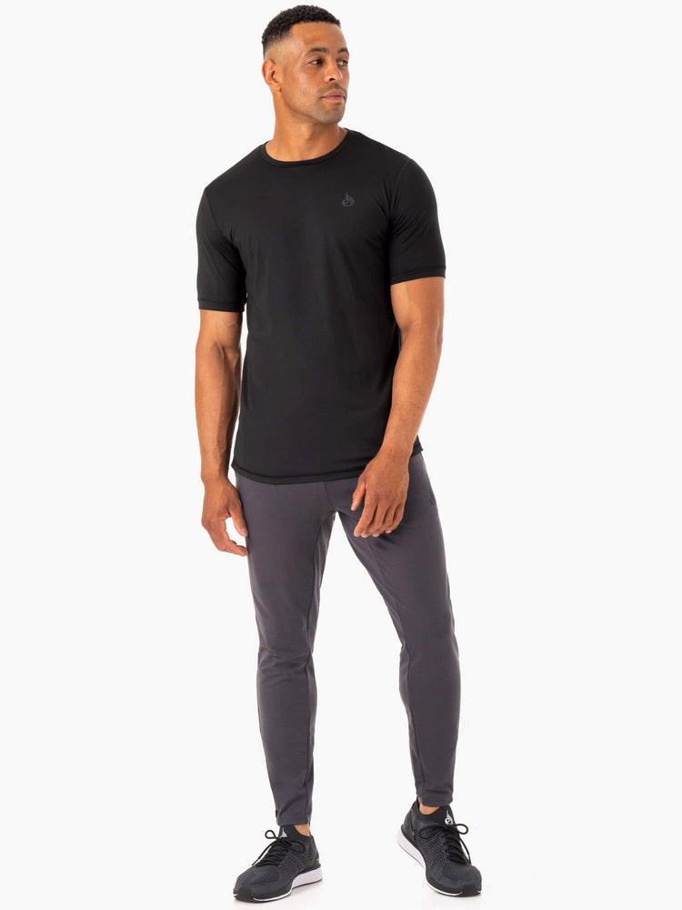 Ryderwear Optimal Gym Track Pant Charcoal | PBF-570639