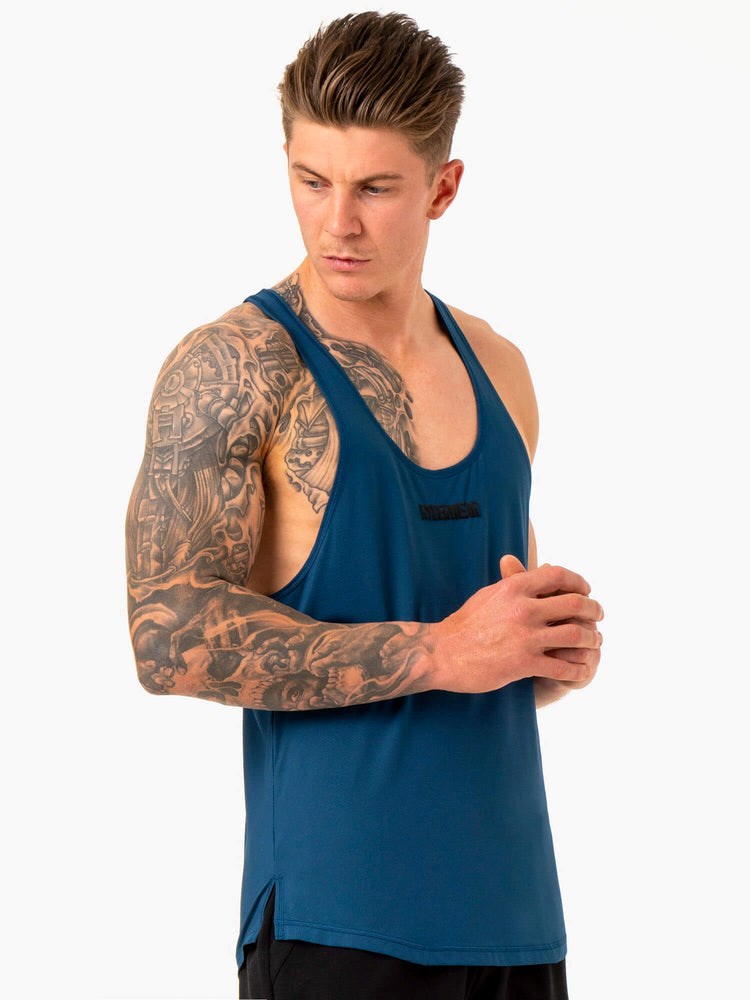 Ryderwear Optimal Mesh T-Back Blå | GIF-086429