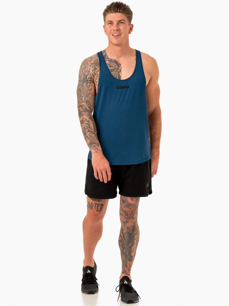 Ryderwear Optimal Mesh T-Back Blå | GIF-086429