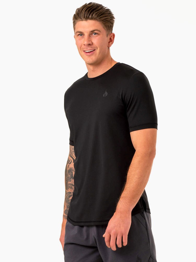 Ryderwear Optimal Mesh T-Shirt Svarta | YGM-816975