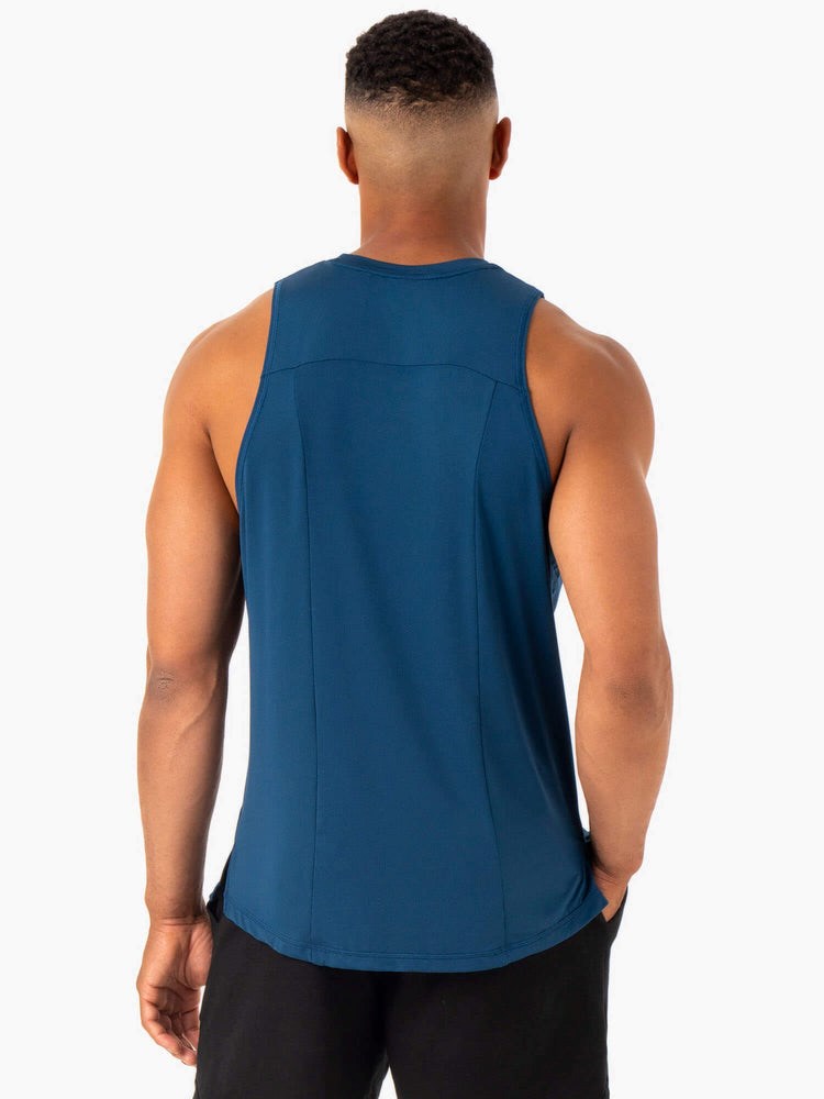 Ryderwear Optimal Mesh Tank Blå | XLC-249701