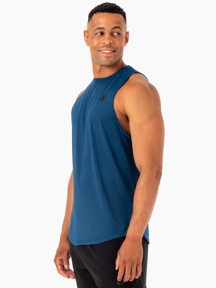 Ryderwear Optimal Mesh Tank Blå | XLC-249701