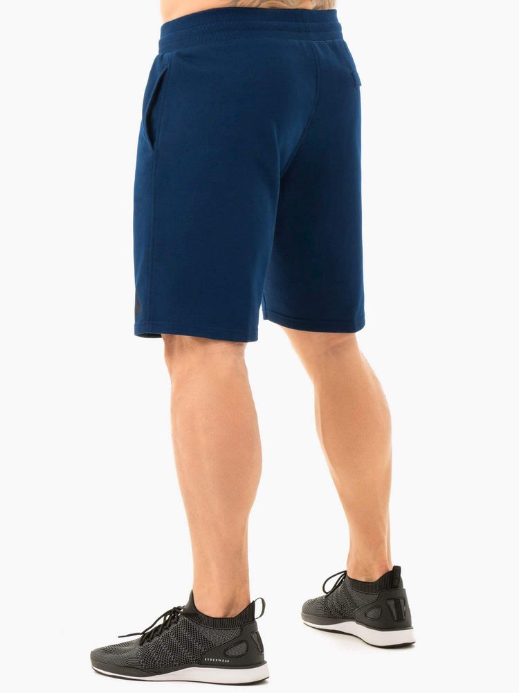 Ryderwear Original Track Shorts Marinblå | QFC-807531