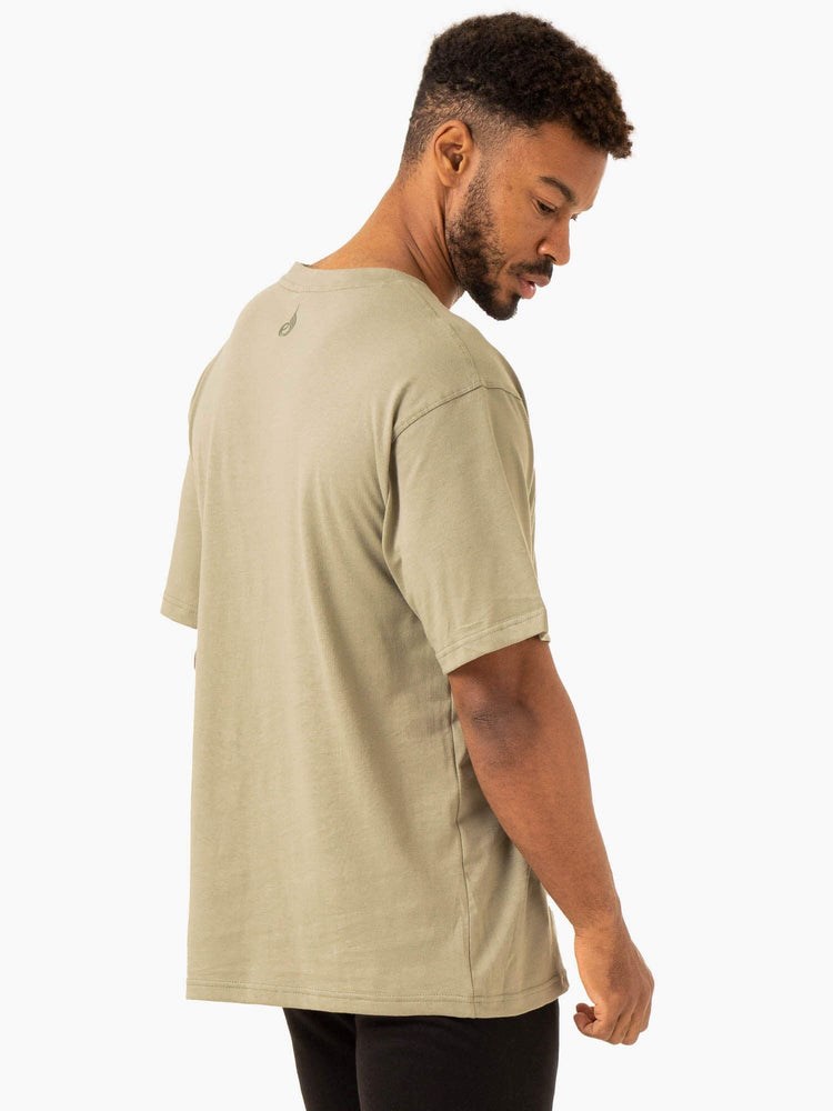 Ryderwear Overdrive Oversized T-Shirt Gröna | HOS-754163