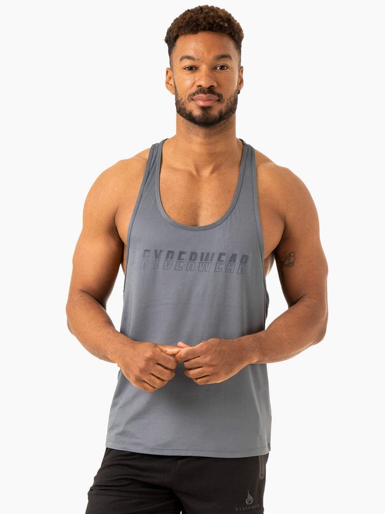 Ryderwear Overdrive Stringer T-Back Blå | XAM-734210