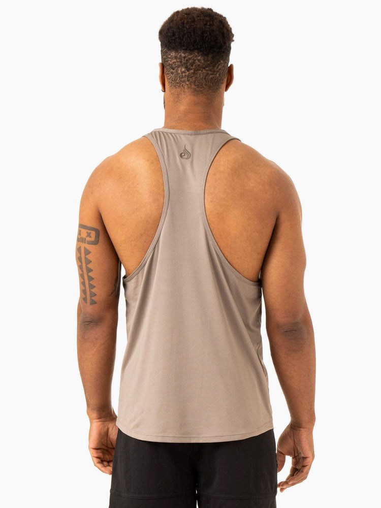 Ryderwear Overdrive Stringer T-Back Mushroom | TCX-023678