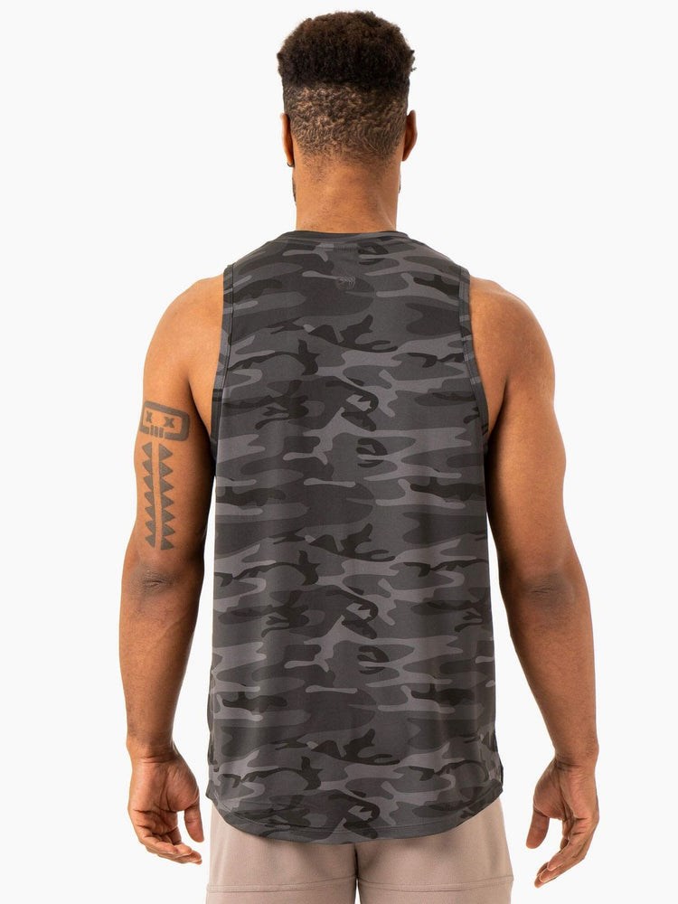 Ryderwear Overdrive Tank Svarta Camo | UIC-124987