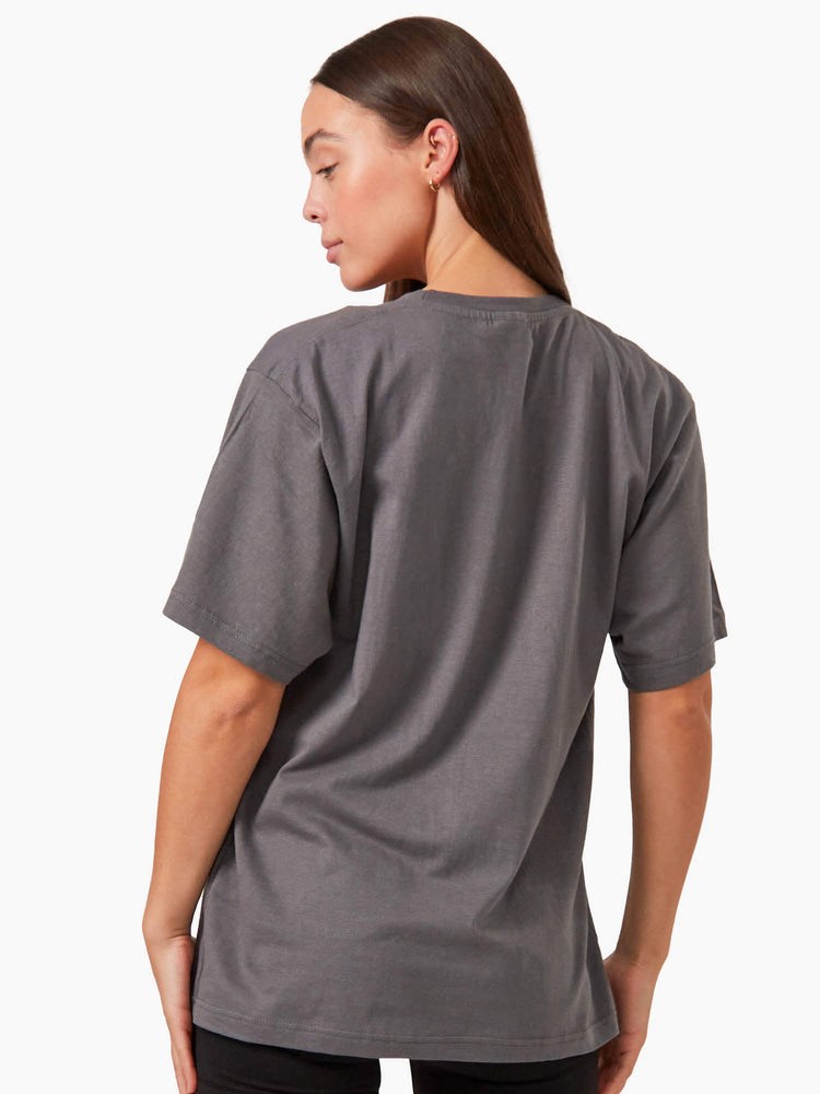 Ryderwear Oversized T-Shirt Charcoal | XGO-451890