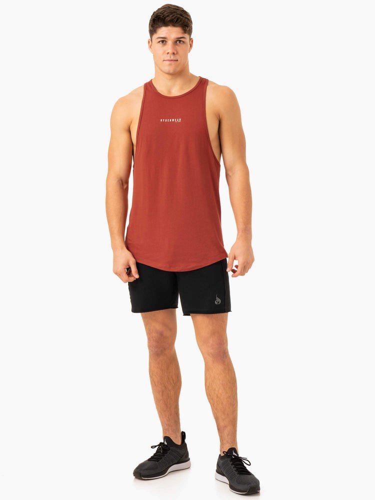 Ryderwear Pursuit Baller Tank Röda | HCW-159203