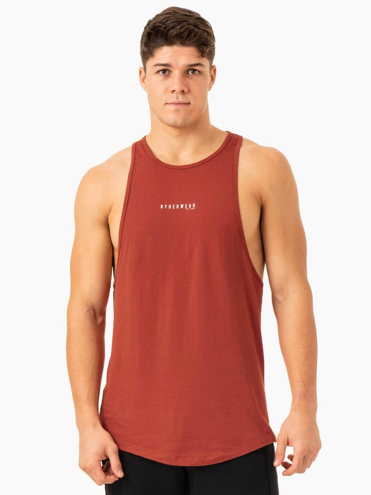 Ryderwear Pursuit Baller Tank Röda | HCW-159203