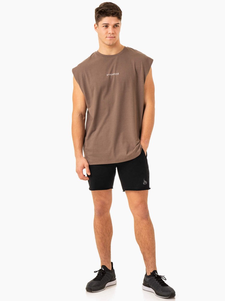 Ryderwear Pursuit Breda Cut Tank Taupe | GBY-514230