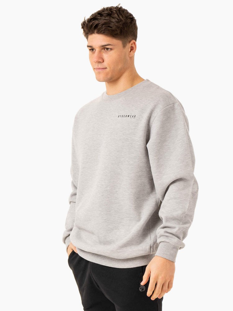 Ryderwear Pursuit Pullover Ljusgrå | WQA-420698