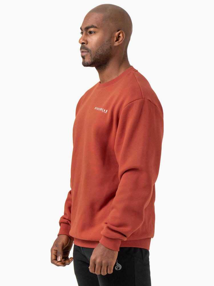 Ryderwear Pursuit Pullover Röda | MYE-469278