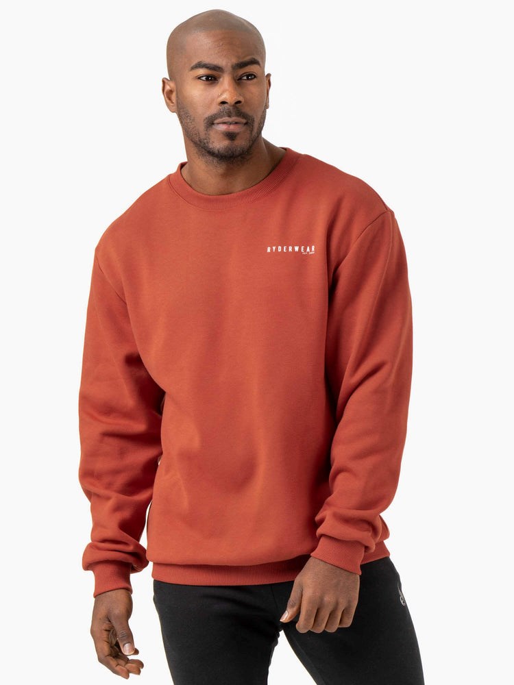 Ryderwear Pursuit Pullover Röda | MYE-469278