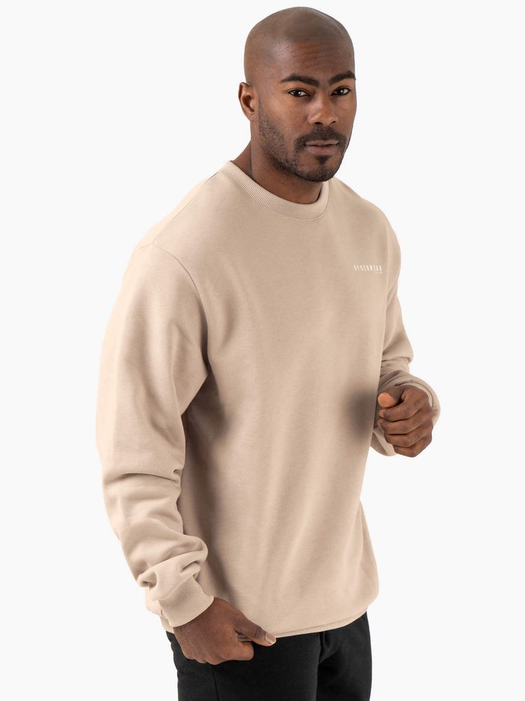 Ryderwear Pursuit Pullover Sand | UWI-867104