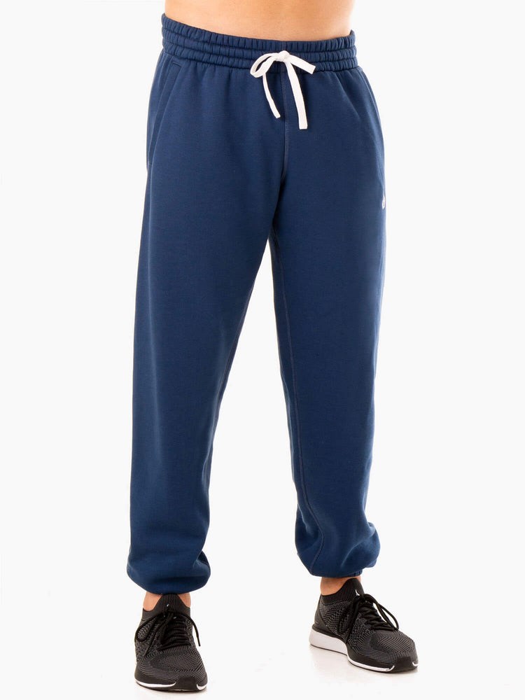 Ryderwear Recharge Relaxed Track Pant Blå | SDK-196530