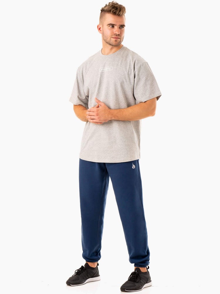 Ryderwear Recharge Relaxed Track Pant Blå | SDK-196530