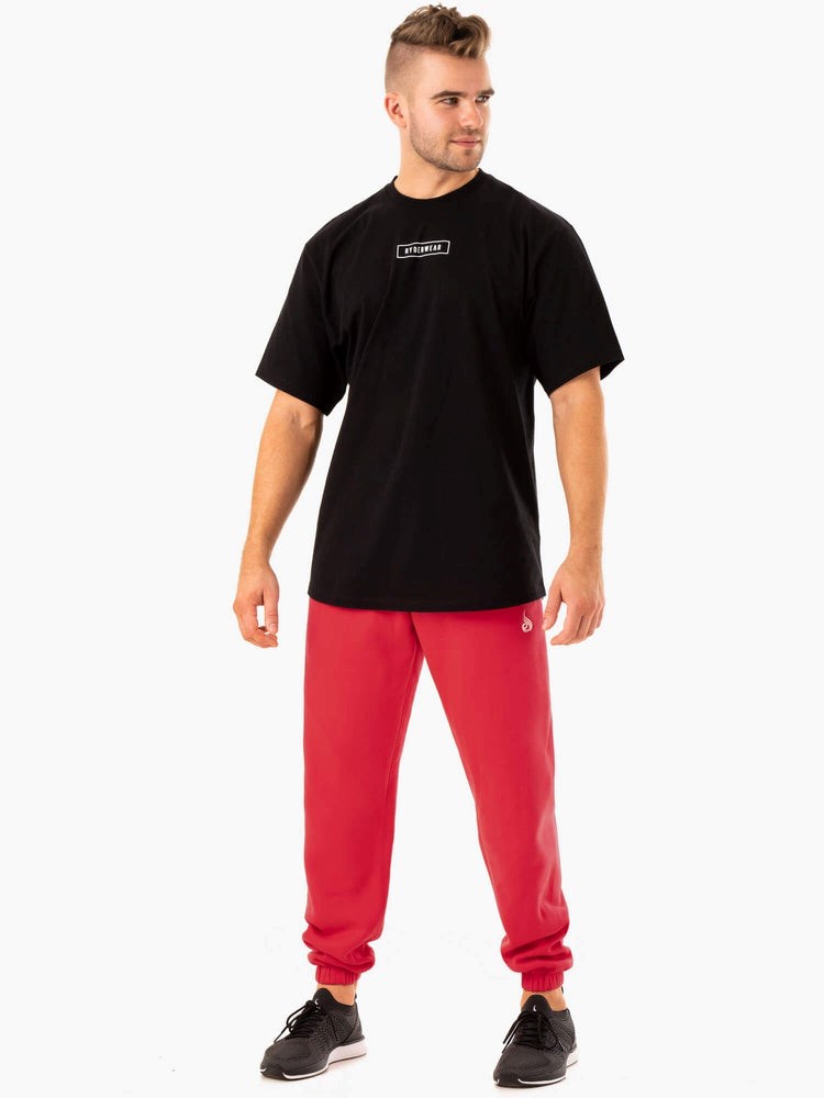 Ryderwear Recharge Relaxed Track Pant Röda | DVP-657910