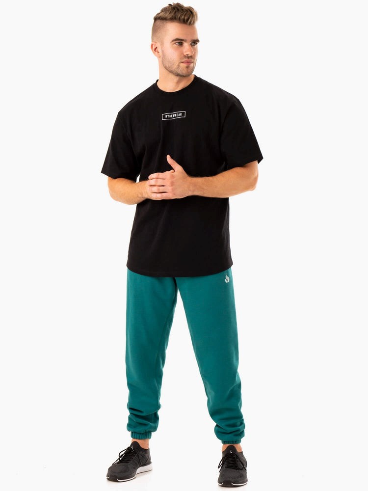 Ryderwear Recharge Relaxed Track Pant Teal | KMB-715209