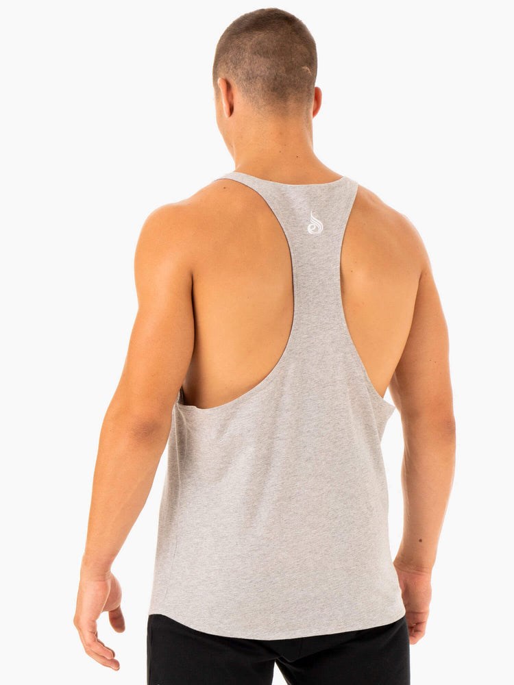 Ryderwear Recharge Stringer T-Back Grå | LRP-360421