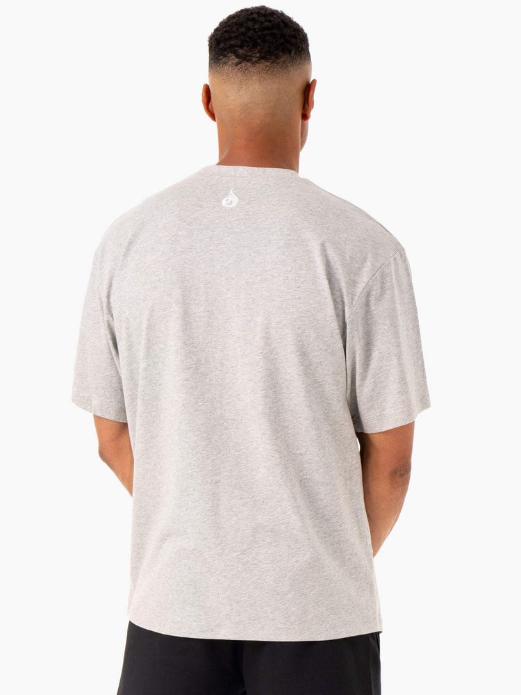 Ryderwear Recharge T-Shirt Grå | DEC-793052