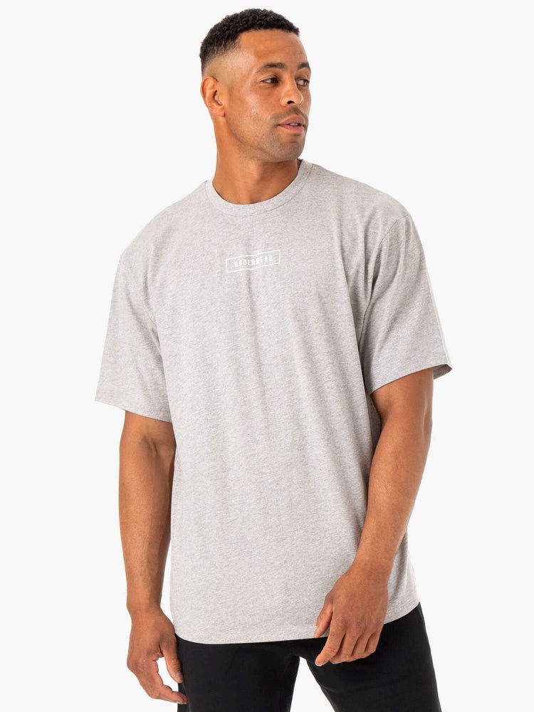 Ryderwear Recharge T-Shirt Grå | DEC-793052