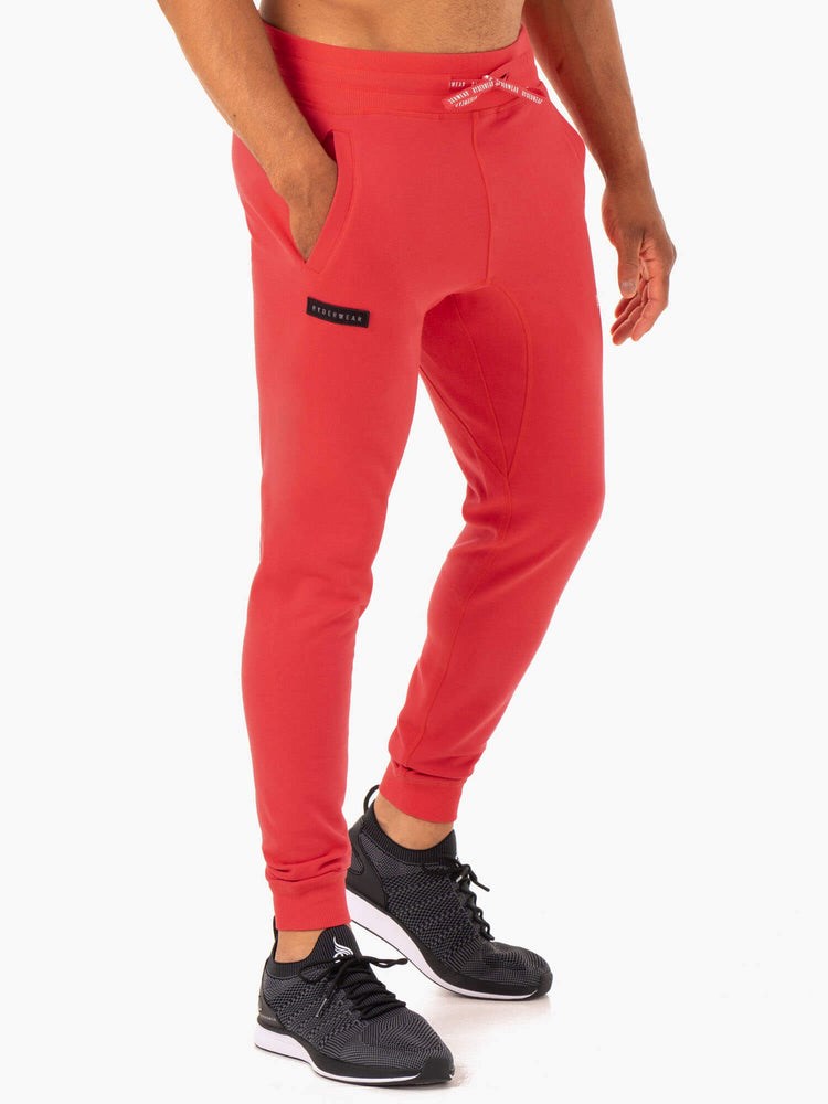 Ryderwear Recharge Tapered Track Pant Röda | IAJ-645170