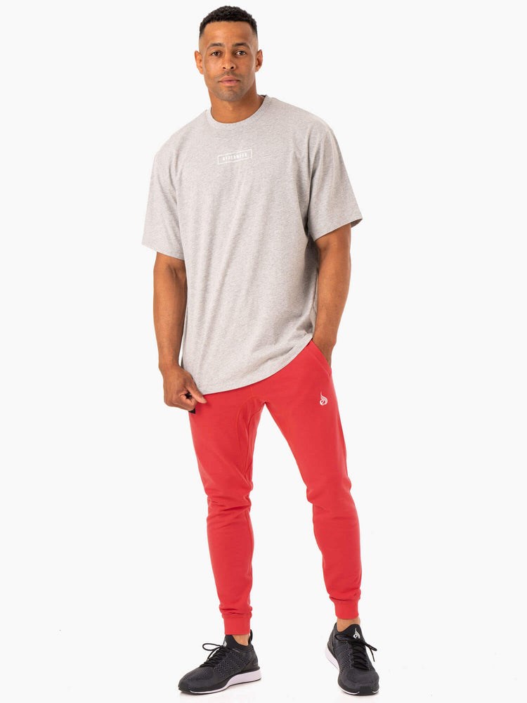 Ryderwear Recharge Tapered Track Pant Röda | IAJ-645170