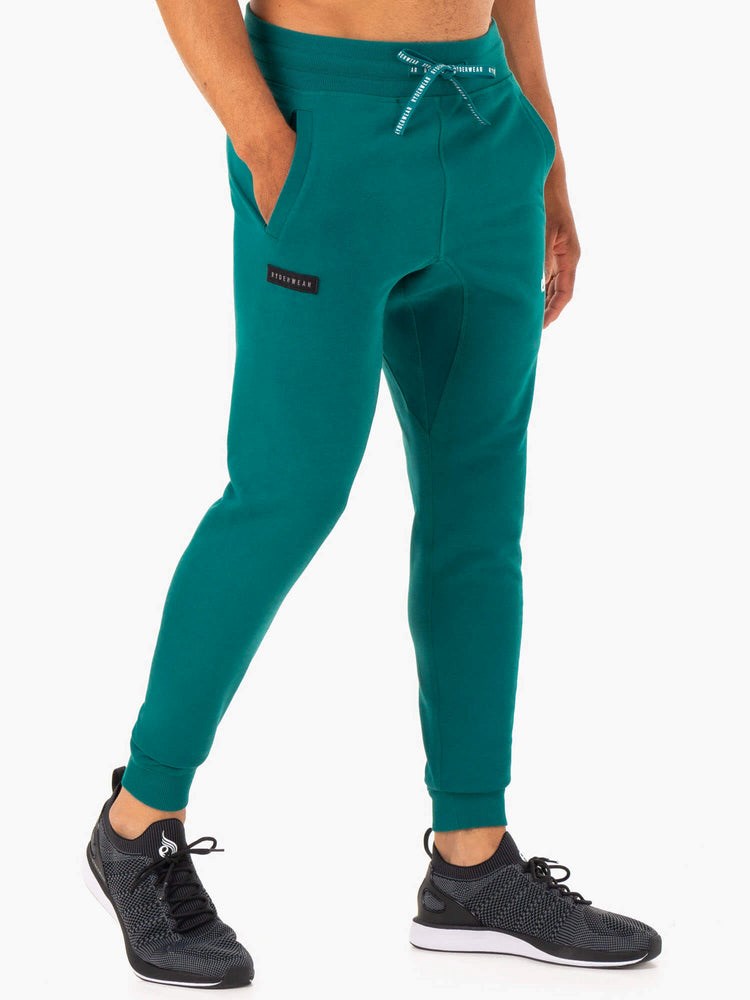 Ryderwear Recharge Tapered Track Pant Teal | XFQ-165382