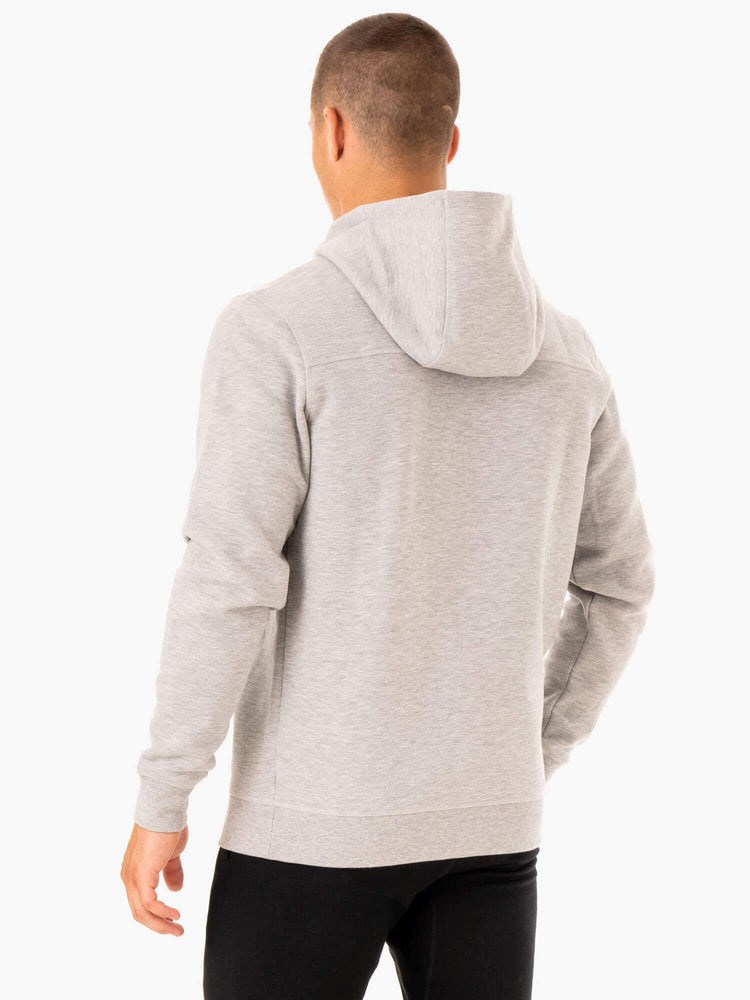 Ryderwear Recharge Zip Up Hoodie Grå | MCL-479685