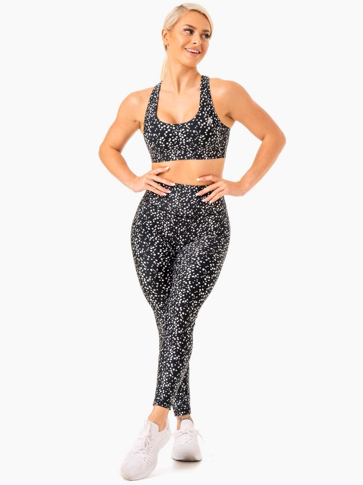 Ryderwear Reform High Waisted Leggings Svarta | VGP-062831