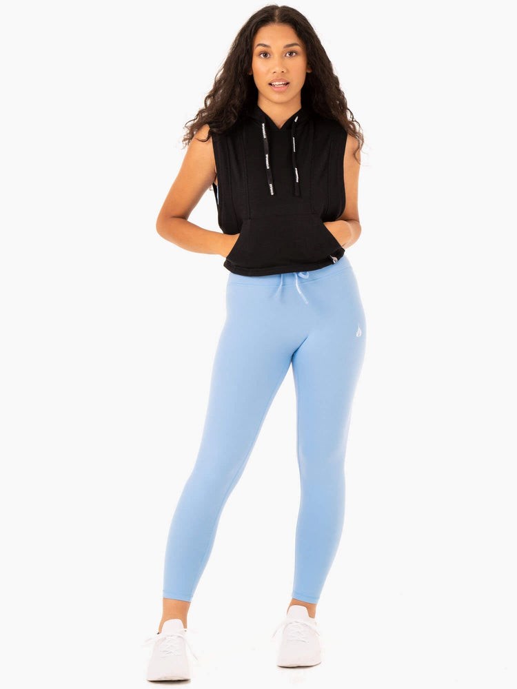 Ryderwear Replay High Waisted Leggings Blå | VAU-901562